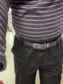 七匹狼真牛皮腰带男士自动扣商务休闲送男友老公实用纪念日生日礼物 实拍图