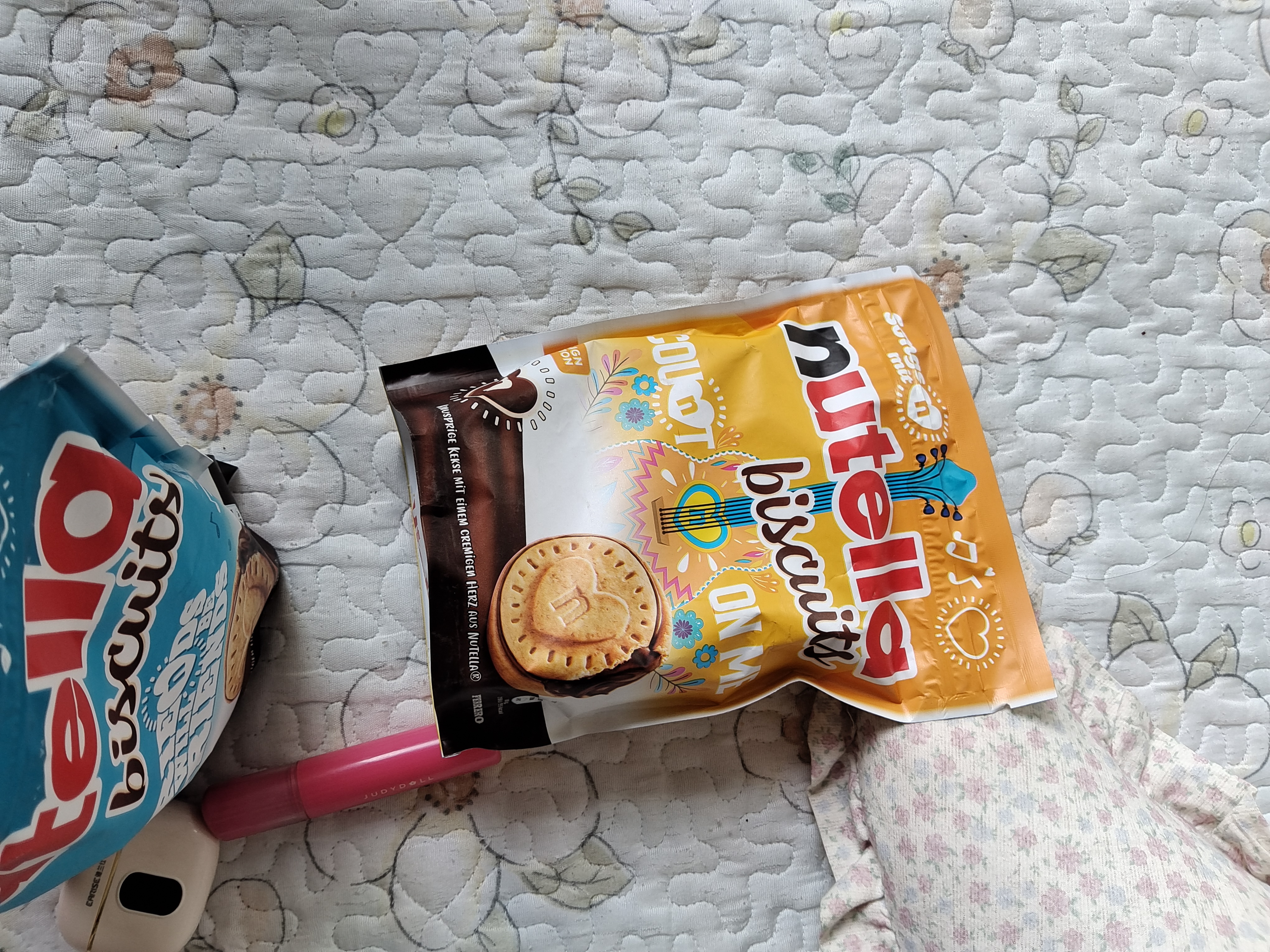 费列罗能多益Nutella巧克力夹心饼干304g*2 进口休闲零食早餐 实拍图