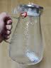 青苹果高硼硅玻璃冷水壶套装 锤纹耐热玻璃凉水壶*1+锤纹玻璃水杯*6 实拍图