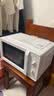 美的（Midea）快捷微波炉 家用小型 360°转盘加热 旋钮操控 易洁内胆2026新款升级（M1-L213B二代） 实拍图