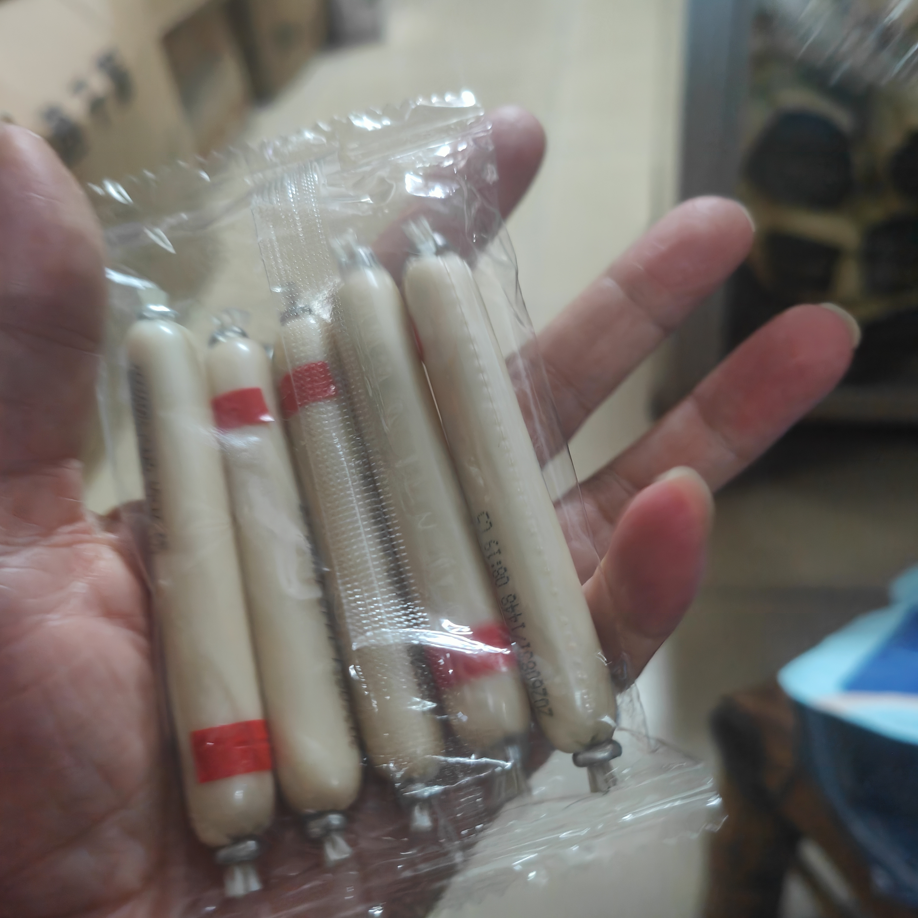 百草味深海鳕鱼肠640g/袋80根 宝宝儿童即食解馋休闲零食火腿肠肉肠小吃 实拍图