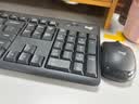 罗技（Logitech）MK295无线键鼠套装 静音办公无线键盘鼠标套装 静音鼠标键盘笔记本电脑键盘薄膜 全尺寸家用104键 【舒适手感 行业热销 】轻音典雅黑 实拍图