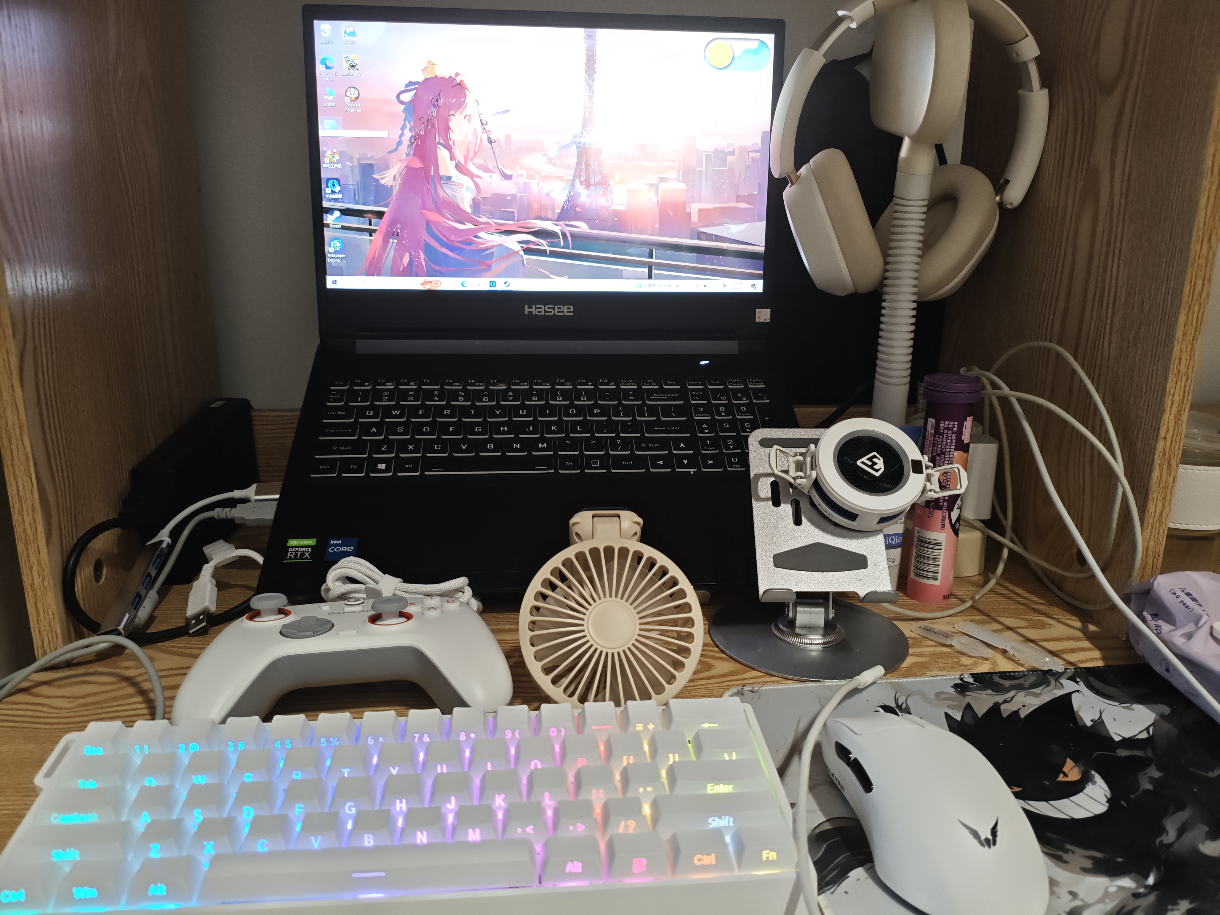 神舟战神Z8/Z7 二手笔记本电脑 15.6 17.3英寸RTX3060  RTX4060144hz吃鸡电竞游戏本 靓机i5-10代16G RTX3060满血Z8 实拍图