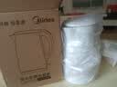 美的（Midea）电热水壶烧水壶1.7L304不锈钢0涂层双层隔热自动断电1500W养生冲奶2026新款 MK-SH17M130 实拍图