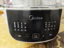 美的（Midea）电炖锅电蒸锅电炖盅隔水炖0涂层不锈钢电火锅多功能煮粥燕窝4.5L白瓷蒸炖一体辅食锅MD-DZC2556 实拍图