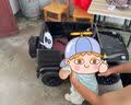 小果冻儿童电动汽车奔驰大g可坐大人儿童电动车可驾驶遥控四六轮玩具车 升级版黑【双电双驱+遥控+多功能中控+蓝牙+摇摆】 【送货上门】生日礼物男孩女孩 实拍图