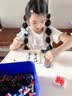 COOKSS儿童像素敲豆豆玩具套装手工diy敲敲乐拼豆材料包免熨烫益智礼物 实拍图