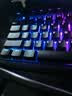 CHERRY樱桃MX1.1黑曜极光 机械键盘87键 游戏键盘 有线键盘 悬浮式无钢结构 RGB灯效 黑色红轴 实拍图