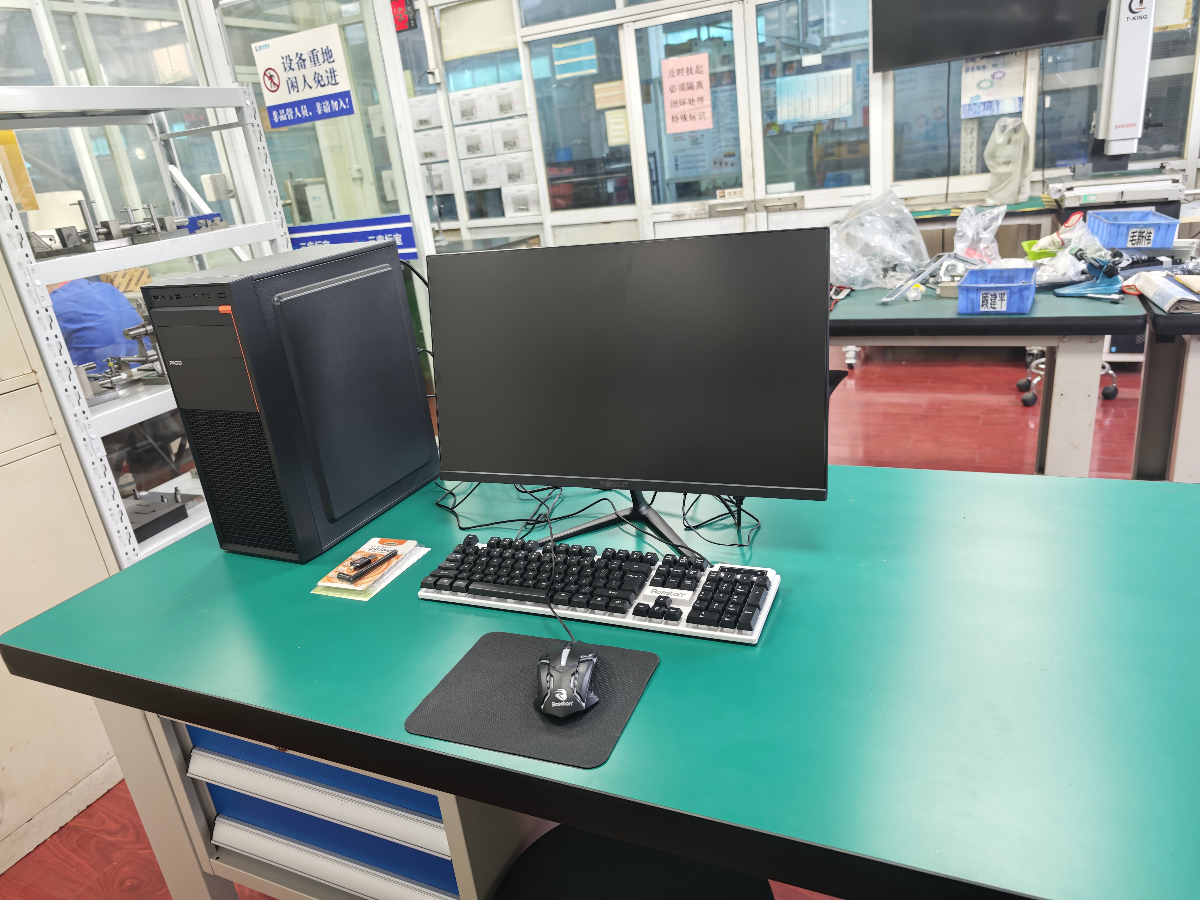 雷索  英特尔9代酷睿i5 9400F/8G独显吃鸡LOL游戏企业办公台式电脑主机DIY组装机整机全套 主机+显示器整套全套 配置三 酷睿i5丨16G丨256G丨4G游戏独显 实拍图
