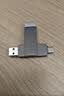 ThinkPad联想Thinkbook 128GB Type-C USB3.1 U盘 读速150MB/s 手机电脑 双接口 u盘办公商务优盘BU100 实拍图