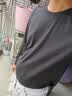 京东京造80支液氨长袖t恤男装26秋冬新款高端打底衫内搭上衣秋装深灰S 实拍图