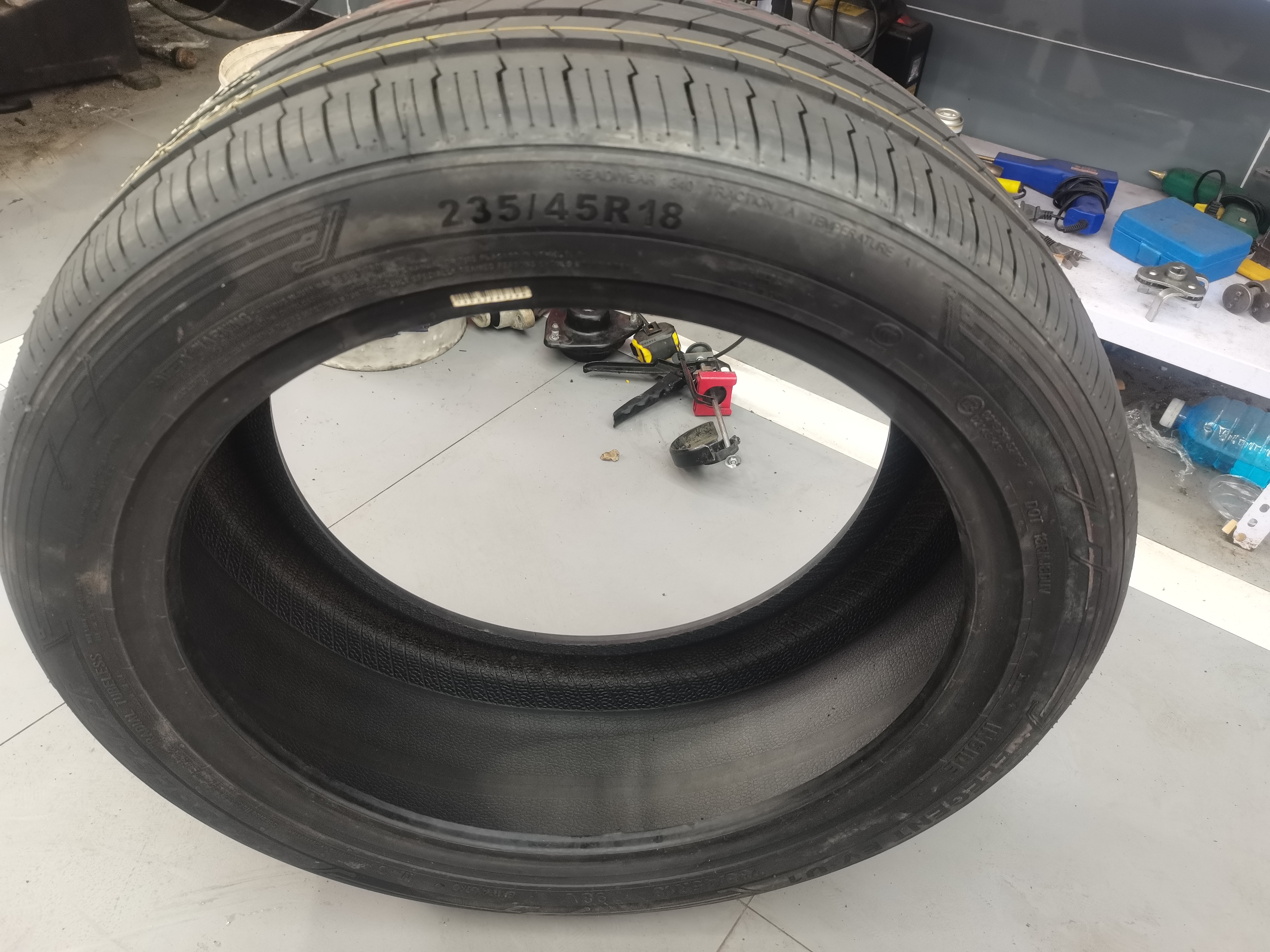 双星汽车轮胎 235/45R18 98V EV·U1原配奇瑞风云A8适配Model3 超一年 实拍图