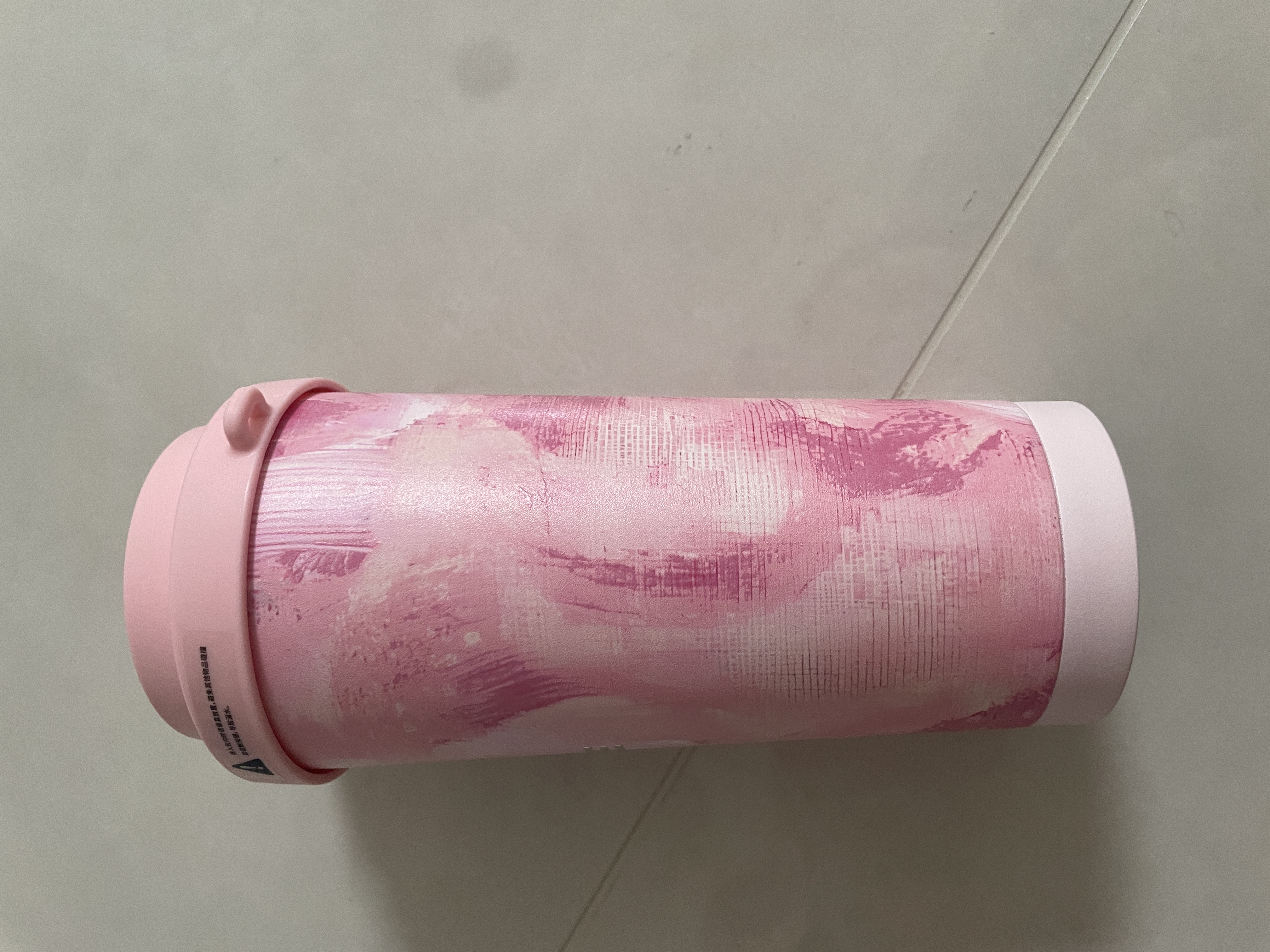 霸王茶姬（CHAGEE）保温杯316不锈钢咖啡吸管杯冰水杯子生日礼物萌宠泡泡杯西高地 实拍图