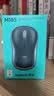 罗技（Logitech）M185鼠标 无线鼠标 办公鼠标 对称鼠标 黑色红边 带无线2.4G接收器 实拍图