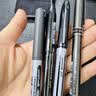 uni三菱【开学季】中性笔高颜值0.5mm/0.7mm签字笔黑笔水性笔办公用品文具套装5支装（赠记号笔）梦想 实拍图