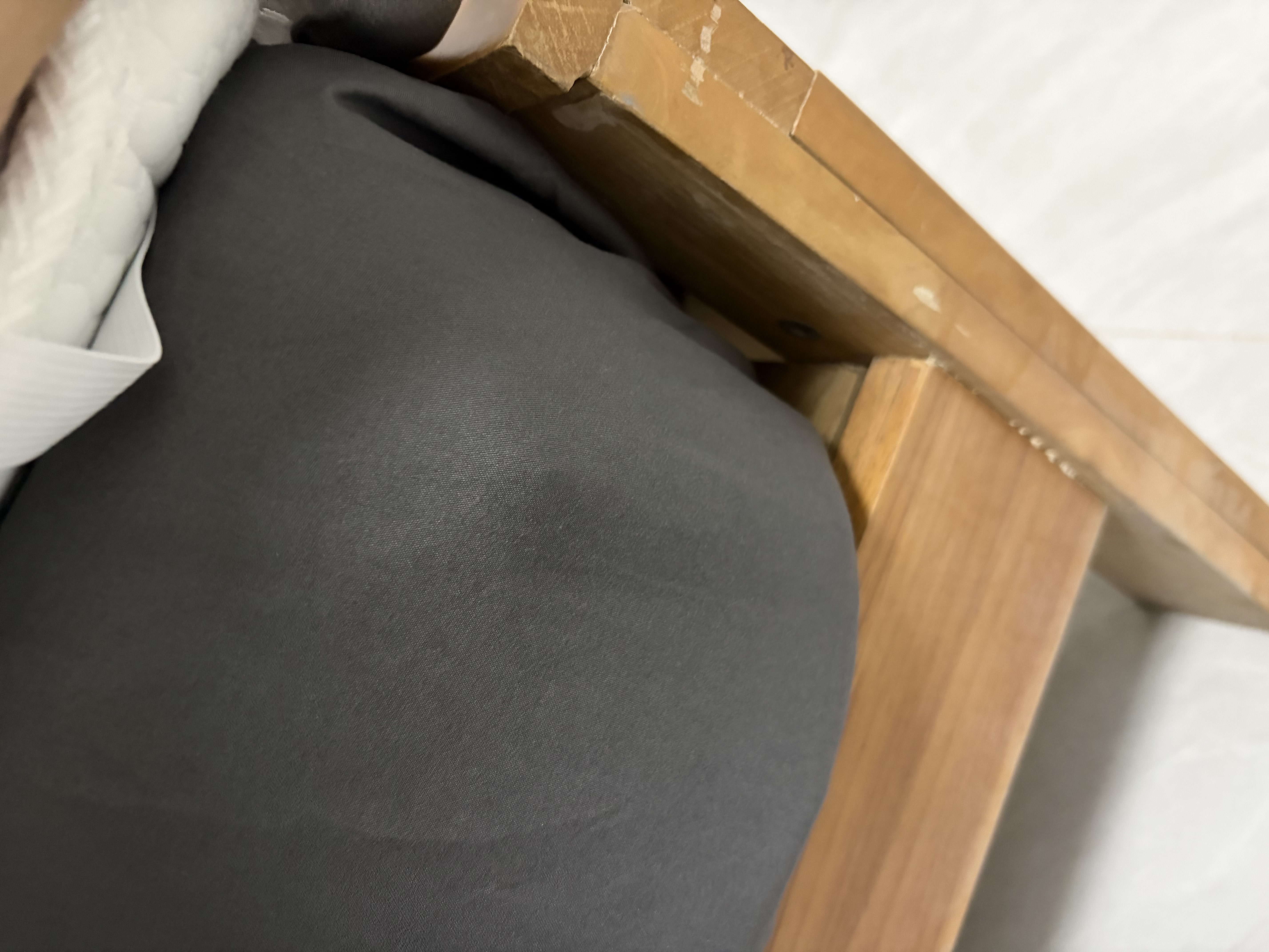 艾薇 A类水洗棉床笠单人床套床罩磨毛床垫保护套适用1.5m床  极速灰 实拍图