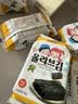 ZEK韩国原装进口 橄榄油海苔紫菜包饭寿司即食烤海苔 儿童零食4g*3包 实拍图