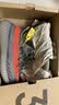阿迪达斯 Yeezy 350椰子经典灰橙 春秋透气运动鞋女 GW1229 36.5 实拍图