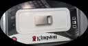 金士顿（Kingston）128GB USB3.2 Gen1 U盘 DTMC3G2 银色金属 迷你型车载U盘 大容量U盘 读速200MB/s 优盘 实拍图