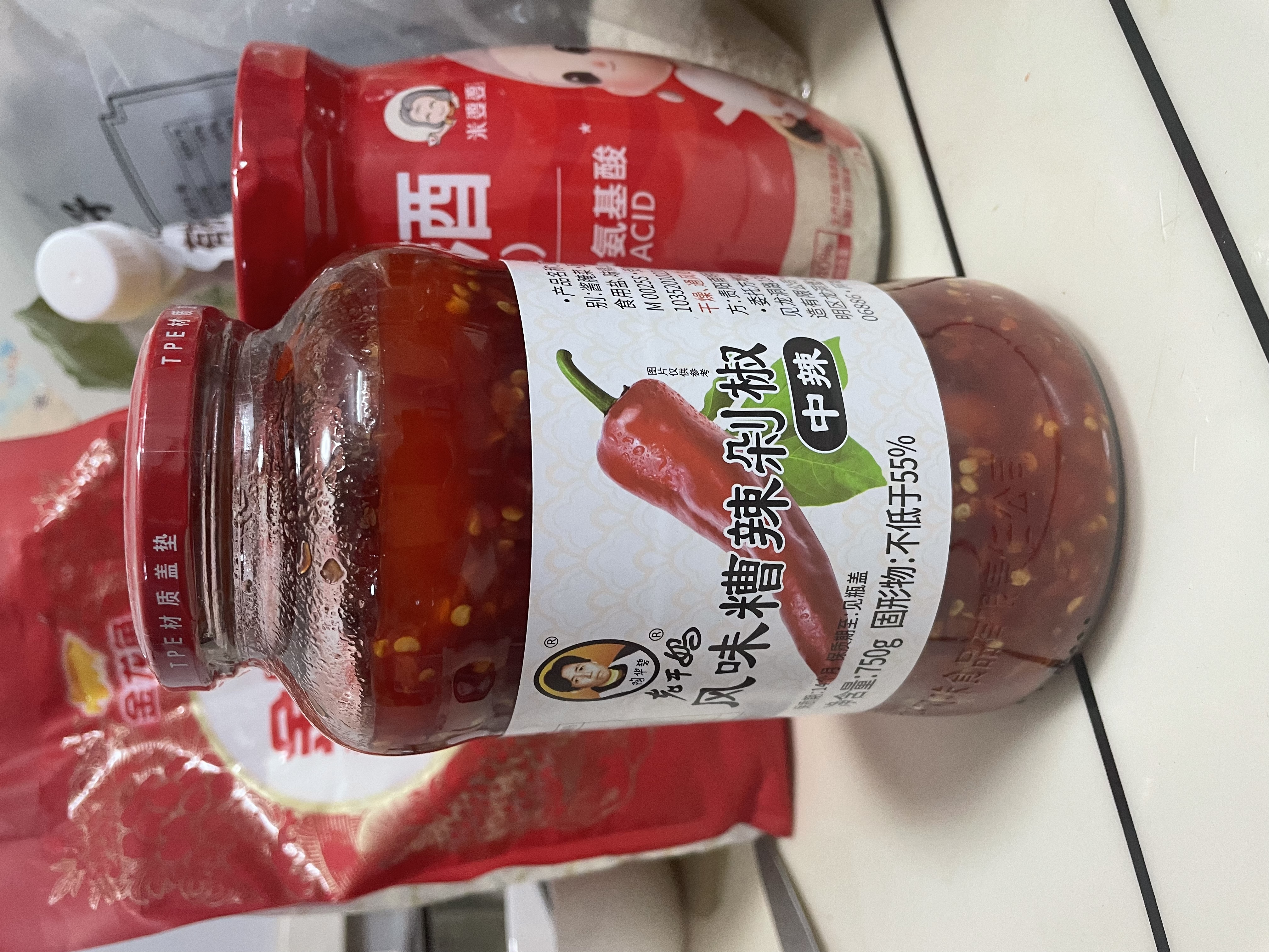 陶华碧老干妈 辣椒酱  风味糟辣剁椒750g 贵州特产 实拍图