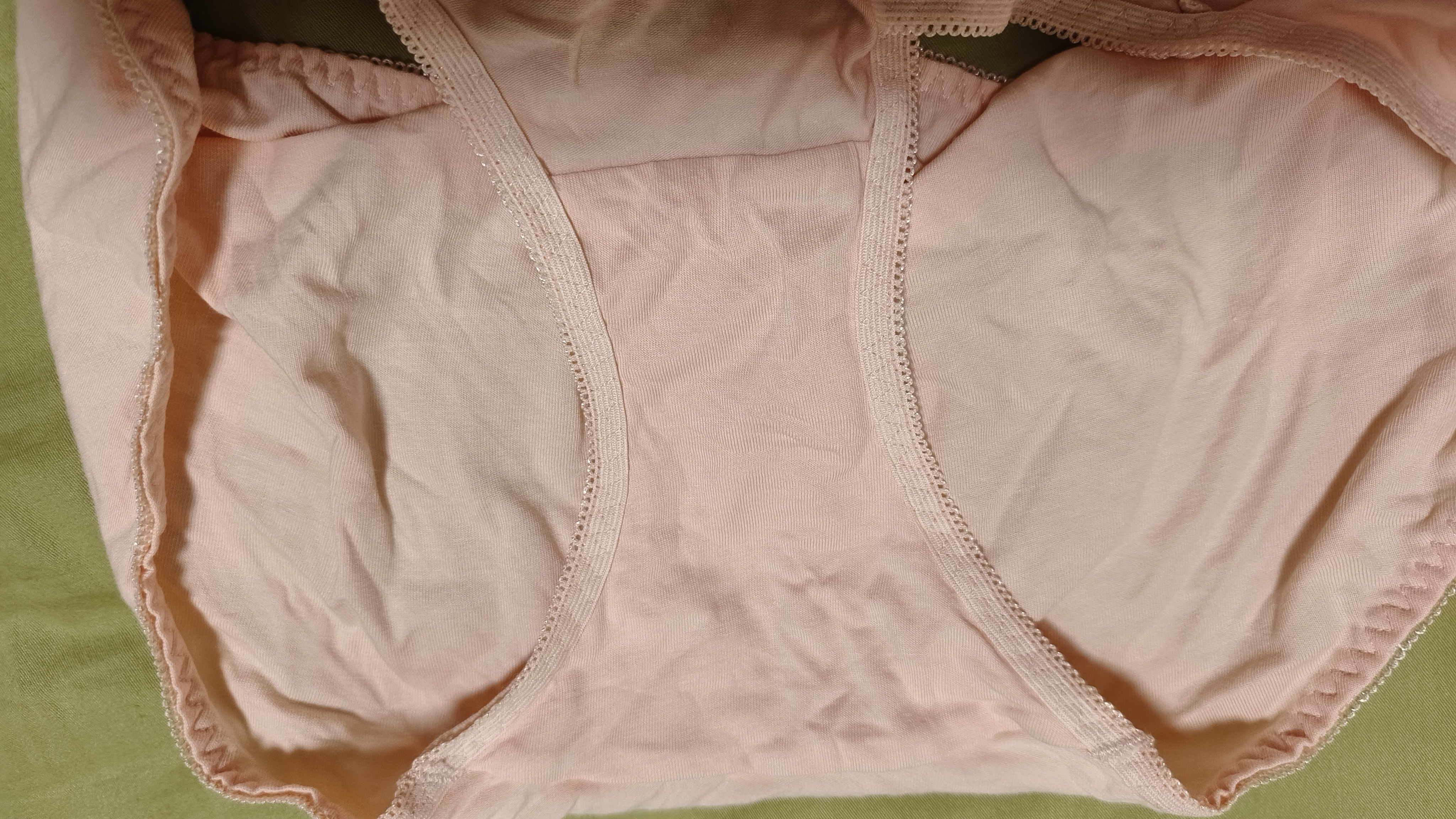 欧迪芬女士内裤蕾丝棉质无痕三角裤吸汗透气女式送女友礼物 XK8A20 实拍图