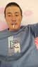 JEANSWEST LIFE真维斯无界纯棉长袖t恤男重磅圆领卫衣男款内搭衣服青少年打底衫A 实拍图