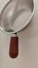 特厚不锈钢平底锅奶锅电磁炉通用不粘锅辅食锅汤锅煮锅蒸锅汤锅 胡桃木锅17cm 实拍图