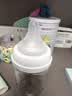 贝亲（Pigeon）玻璃奶瓶宽口径防胀气160ml S号奶嘴 1月+ AA186  实拍图
