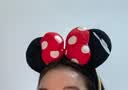 迪士尼（Disney）米妮发箍首饰米老鼠发饰头发卡女孩学生成人角色游玩生日节礼物 实拍图