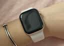 Apple/苹果/苹果 Watch S11 智能手表GPS款42毫米玫瑰金色铝金属表壳淡桃粉色运动型表带S/M MEUN4CH/B 实拍图