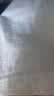 立蒙（LIMENG）男女装素色180g全棉短袖t恤圆领宽松体恤打底衫 白色 M 实拍图