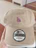 NEW ERA纽亦华MLB棒球帽小logo男女情侣弯檐鸭舌帽软顶NE920 12728543-卡其色 洛杉矶道奇队 OSFM 实拍图