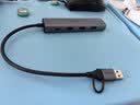 绿联USB3.0转千兆网口 网线转接头 Type-C拓展坞分线器 多接口扩展转换集线器适用苹果笔记本台式电脑 实拍图