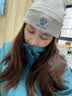 卡尔美（KELME）帽子男女秋冬季保暖户外滑雪毛线帽冷帽针织帽骑行防寒运动护耳帽 实拍图