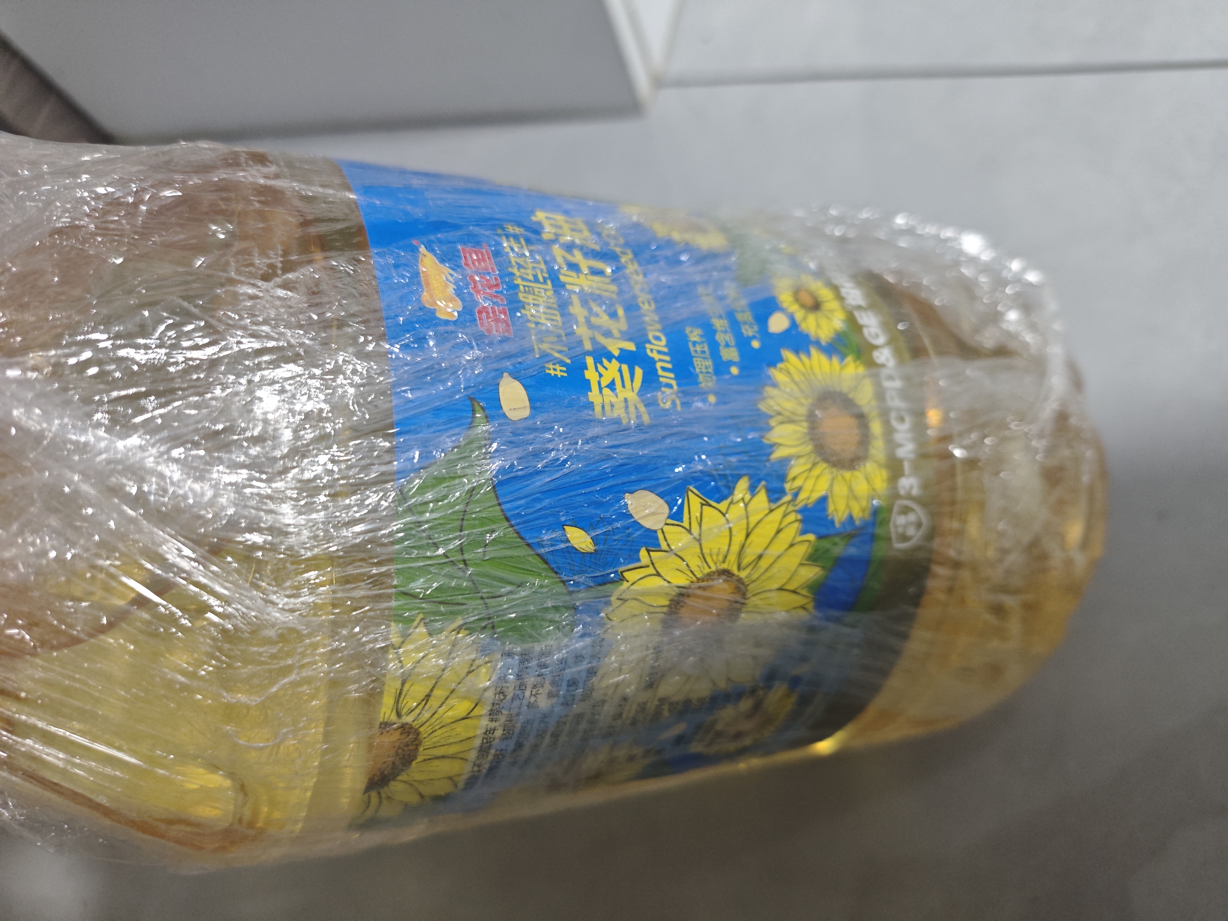 金龙鱼 食用油 压榨 不油腻轻年葵花籽油4L（新老包装随机发货） 实拍图