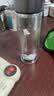 【京东物流配送】高硼硅双层玻璃杯大容量泡茶杯水杯子茶水分离杯 【双层加厚】茶杯350ml1只 实拍图