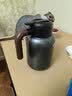 富光闷泡壶焖茶壶高颜值保温壶白茶泡茶水壶茶水分离316不锈钢带把手 蓝色【独立茶仓款】1600ml 实拍图
