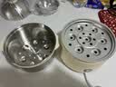 九阳（Joyoung）蒸蛋器 煮蛋器 定时 自动断电安心用 小型316L不锈钢多功能 双层蒸煮鸡蛋早餐神器ZD14-GE330 实拍图