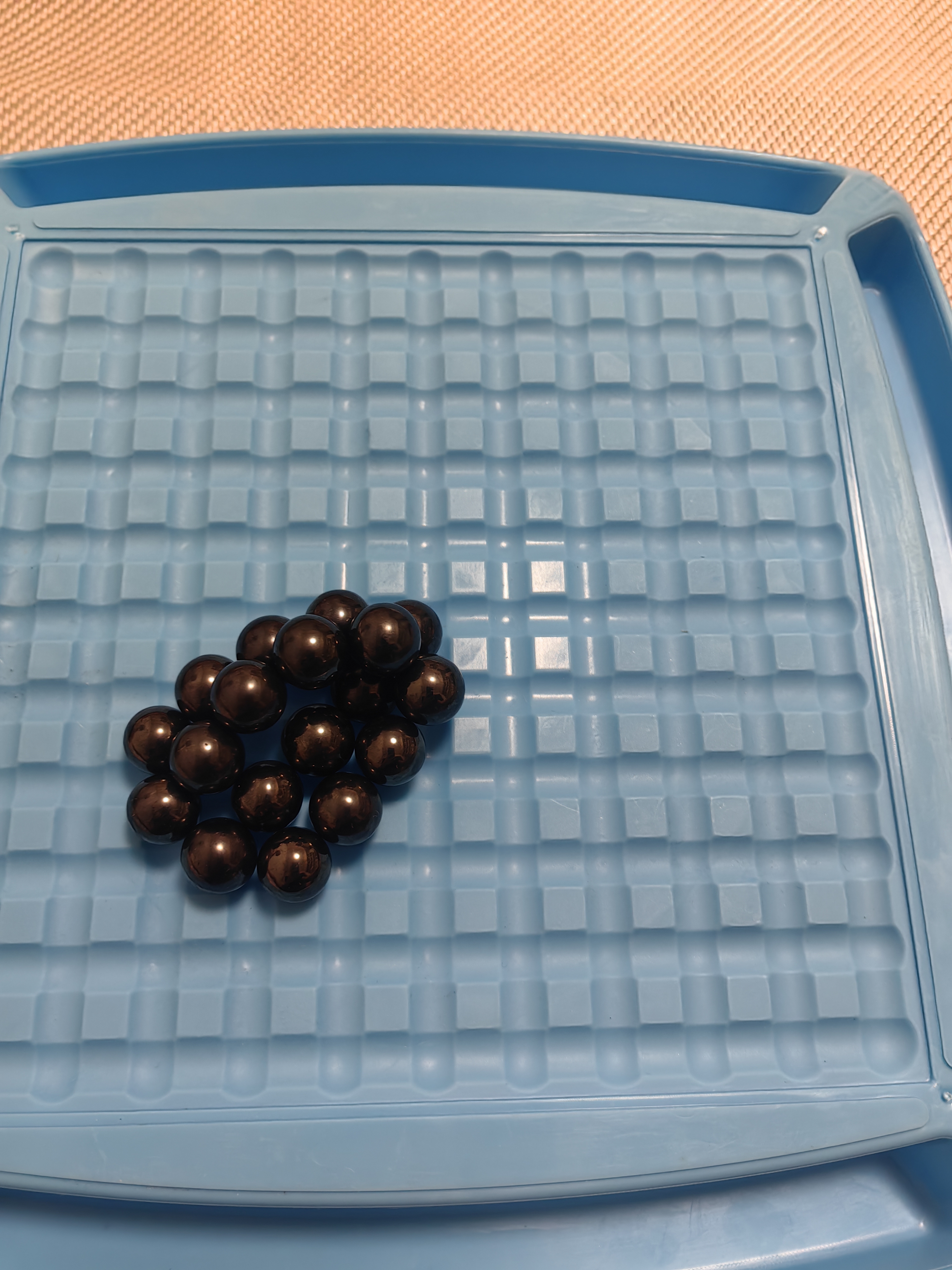 鸿趣 踩雷磁力棋桌面游戏30颗磁石互动对战训练桌游儿童益智玩具 实拍图