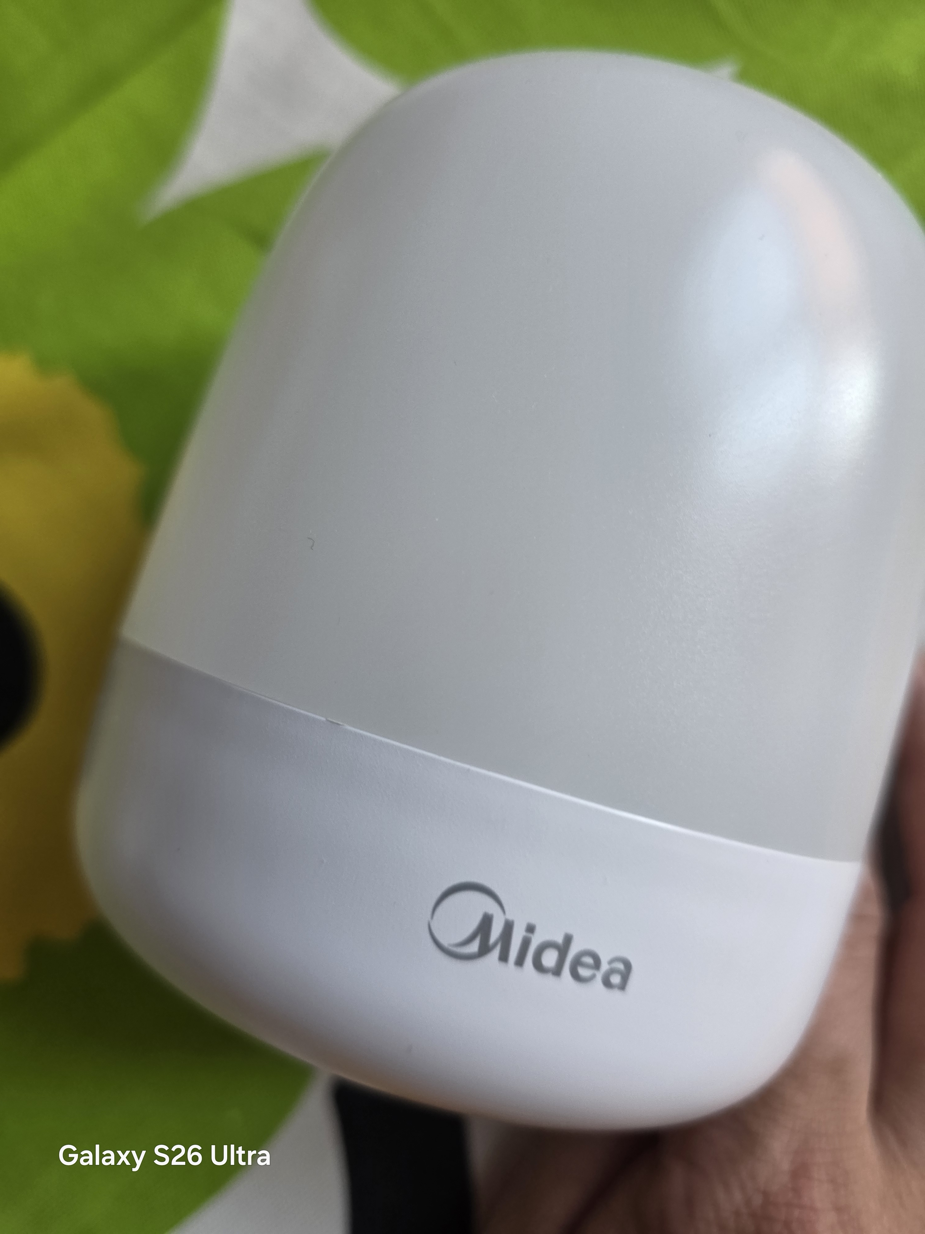 美的（Midea）床头灯卧室柔光小夜灯充电台灯三色调光节日创意礼品礼物起夜灯 实拍图