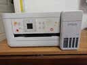 爱普生（EPSON）【6代新品】L4356墨仓式彩色无线AI学习打印机一体机家用/办公  L4266升级版(自动双面 液晶屏 白) 实拍图