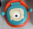 世纪宝贝（babyhood）儿童小马桶坐便器 婴幼儿便盆男女宝宝座便器PU软垫 格里蓝 实拍图