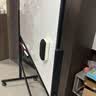得力白板写字板120*90cm H型碳钢支架式磁吸书写移动升降办公会议黑板家庭辅导培训33715【升级双面】 实拍图
