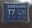 三星（SAMSUNG）128GB TF(MicroSD)内存卡T7 适配运动相机Pocket监控行车记录仪耐久卡 支持4K视频 读170MB/s 实拍图