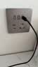 德力西（DELIXI）开关插座面板CD821系列86型45w快充插座五孔带USB+Type-C 实拍图