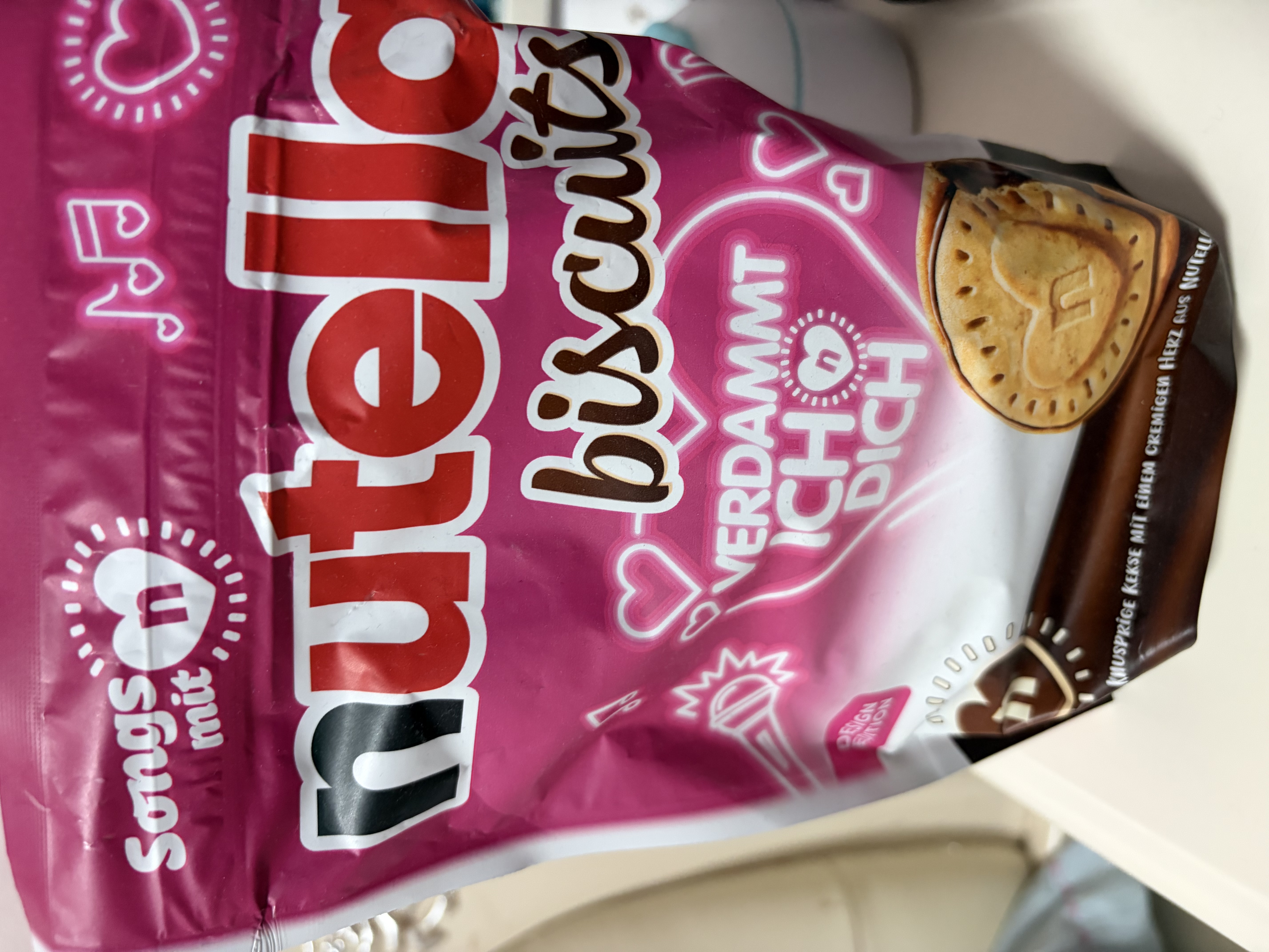 费列罗能多益Nutella巧克力夹心饼干304g*2 进口休闲零食早餐 实拍图