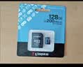 金士顿（Kingston）128GB TF（MicroSD） 存储卡 U1 A1 V10 内存卡 读速150MB/s 适配无人机/运动相机/switch/监控 实拍图