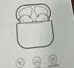 品胜 适用于AirPods保护套1/2代 Apple二代无线蓝牙耳机保护套透明软壳全包防摔减震防滑抗指纹 含挂绳 实拍图