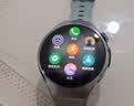 华为HUAWEI WATCH 5 42mm基础款不锈钢表壳金星白素皮复合表带X-TAP智感窗eSIM通话手表 实拍图