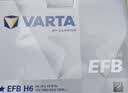 瓦尔塔（VARTA）京东自营养车汽车电瓶蓄电池启停EFB H6 70Ah以旧换新上门安装 实拍图